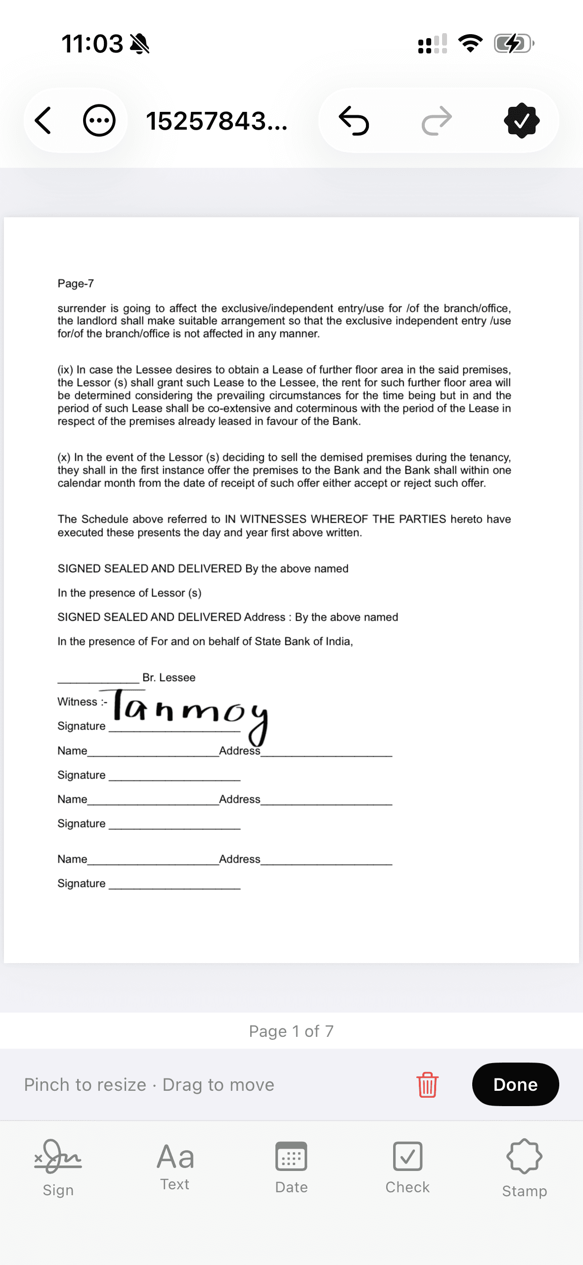 Sign and fill PDF forms